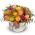 Autumn box of flowers